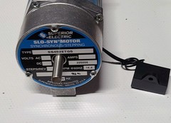 Superior SLO-SYN SS452 Synchronous Stepping Motor Gear Reducer Dual Shaft 1/3ph