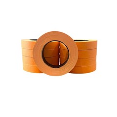 48 Rolls 1″ X 60 Yards Orange Automotive Painters Masking Tape USA MADE BODYSHOP