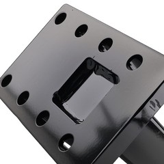 Adjustable Pintle Hitch Bracket 3-Position for 2″ Receiver Heavy Duty 20000 lbs