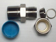 1- Swagelok Stainless Steel Fitting, 3/8″ OD Tube x 3/8″ Male NPT, SS-600-1-6