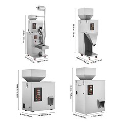 VEVOR Automatic Powder Filling Machine Particle Weighing 1-100/1-200/10-500g