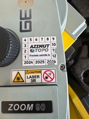 GeoMax Zoom 90 R 2” A10 Robotic Total Station Calibrated / Certified June, 2027