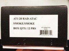 12 pack Radians ATI-20 Smoke High Performance Safety Glasses