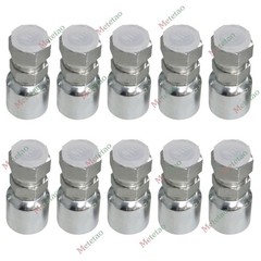10PCS 10643-12-12 HYDRAULIC HOSE FITTINGS For Parker 3/4″ FEMALE JIC
