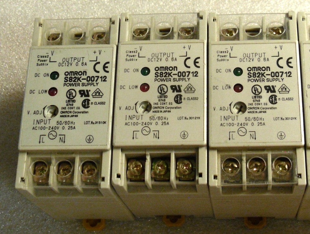 Omron S82K-00712 Power Supply