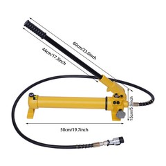 New 10000 PSI 2 Speed Hydraulic Hand Pump CP-700 Hydraulic Manual Pump 3/8” NPT