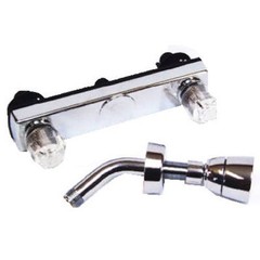 UNITED STATES HDW P008PN Shower Faucet 2 Valve, 8″