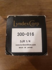 Lyndex 1/4″ Round 3J Collet 3-3/4″ Overall Length, 1.988-20″ External Thread