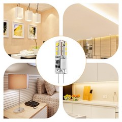 I-SHUNFA G4 LED Bulb T3 JC Bi-Pin Base, 12V AC/DC, 1.24W, 93LM, 6000K Cool Wh…