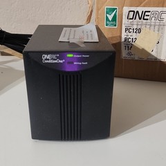 ONEAC ConditionOne PC120A-S2S Line-Interactive UPS 120VA 120V AVR NEMA 5-15P
