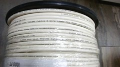 RG6U Quad Shield CCS 1000ft 95% Aluminum Braided 100% Aluminum Foil Cable CMR