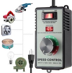 4000W AC Motor Speed Controller 110-120V 15A Voltage Regulator Variable Switch