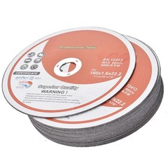 100 Pack 7″x1/16″x7/8″ Cut-off Wheel – Metal & Stainless Steel Cutting Discs