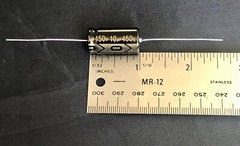 4.7 10 22 33 47 100uF 600V 450V 160V Electrolytic Capacitor Axial Tube Amp Radio