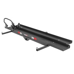 Black Widow Motorcycle Bike Carrier with Ramp for 2″ Hitch, 600 Pound Capacity