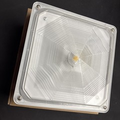 Cree e-conolight led E-CSA04A-W40W 44W LED Canopy Light, 4000K White Finish