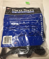 Uncle Mike’s Small / Medium Duty Suspenders Fits Up To 40” Chest Black Nylon