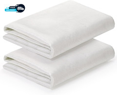 2 Packs 6/ 12 Feet X 50 Inches(Each) Fiberglass Cloth E-Glass Plain Weave Fiber