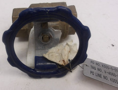 NIBCO BRONZE BALL VALVE 600 PSI TEMP RANGE: 400F P/N: NL95R0A T-585-70-RD NEW