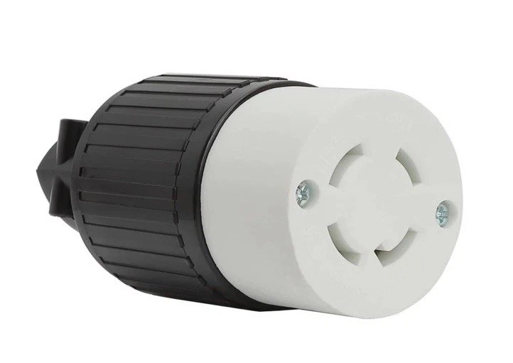 Nema L16-30R Female 30A 480V Industrial Grade AC Power Plug, NEMA L16-30R Locki.