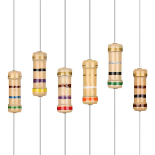 1 ea 1 Watt Carbon Film Resistors 0.1 to 820k Ohms 5% PICK VALUE – Mr Circuit
