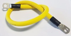 1/0 AWG 0 Gauge Copper Battery Cable, Car, Truck, RV, Solar – Custom Made 6″