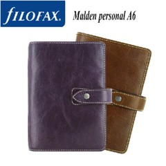 #Filofax Personal Size Malden Organiser Planner Diary Book Purple Leather 025850