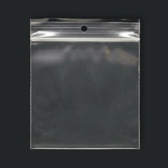 4Mil Hang Hole Plastic Zip Seal Reclosable Poly Bags Jewelry 2 Mil Top Lock