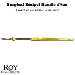 Scalpel Handle No. 7 Dental Surgical Stainless Steel New Premium Instruments Gol