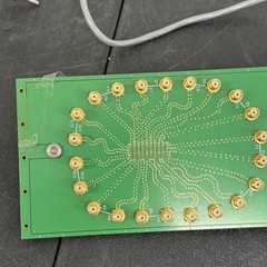 Test Station Interface Board 1101-0192-001 Rev A CPCVOA SMA Ports