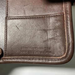 Vintage FranklinCovey Compact Planner Binder Brown Microfiber Nappa Trim Korea