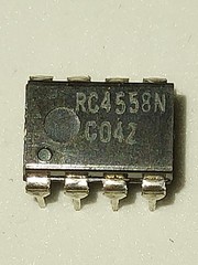 ( 50 PIECES) RAYTHEON RC4558N / RC4558N (BRAND NEW)