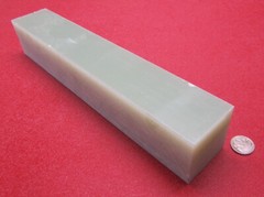 Micarta Phenolic G10FR4 Bar 2.0″ x 2.0″ x 12″