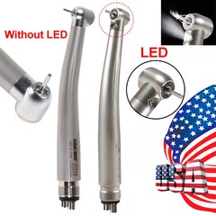 1-5*NSK Style Dental (LED E-generator) High Speed Handpiece Standard Head 4 Hole