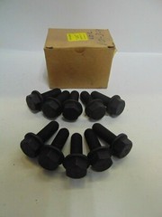 HEX FLANGE SCREW, GRADE 8, 5/8-11X3, COARSE THREAD, PHOSPHATE & OIL, BOX OF 10