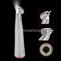 Dental 45° Angle push button head contra angle fiber optic 1:4.2 handpiece USA
