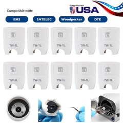 5 Dental Ultrasonic Piezo Scaler Tips Fit SKYSEA EMS /10 Torque Wrench Key