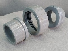 Spears® 897-020C 2″ Union Socket x Socket SCH 80 YP1V3 CPVC EPDM O-Ring GLUE