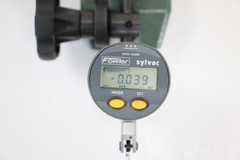 Mitutoyo 156-502 Surface Gage Stand w Fowler Sylvac Quadratest digital indicator