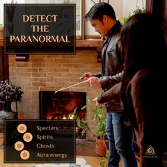 PARANORMIC 99.9% Pure Copper Dowsing Rods – Professional Clear,Gold,White