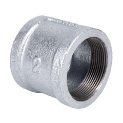 BK Products 511-208HN Galvanized Malleable Iron Coupling 2×2 FIP Dia. in. 3 Pack