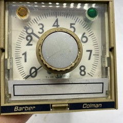 BARBER-COLMAN 120 SERIES TEMPERATURE CONTROLLER BASIC MODEL 122B 120/240V 🎯