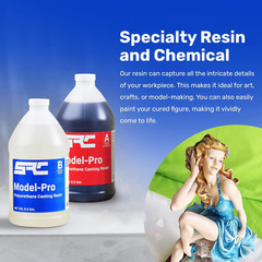 SRC Model-Pro off White 1 Gallon, Polyurethane Casting Resin | Impact Resistance