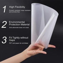 30~2000 Pack 3 Mil Thermal Laminating Pouches Clear Letter Size Laminator Sheets