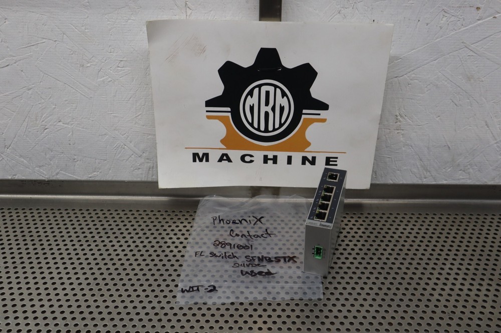 Phoenix Contact 2891001 FL Switch SFNB 5TX HW: 10 Used With Warranty See Pics