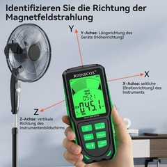 EMF Detector RDINSCOS Measures All 3 Types of Radiation Fields NEW