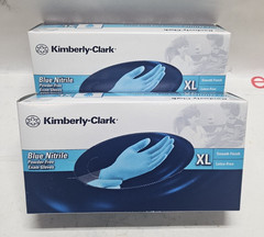 Kimberly-Clark Powder Free Nitrile Examination Gloves Size XL (2 boxes of 90Ct)