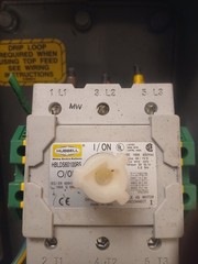 Hubbell HBL460MI7W 60-Amp Circuit Lock Mechanical Interlock 480V 60A As Picture