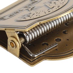 Brass Clip Vintage Decorative Strong Clamping Force Book Clip For Journal