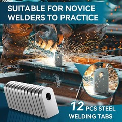 Weld On Tabs Steel Gussets Shock Mount 12 Pcs Heavy Duty for Truck Suspension